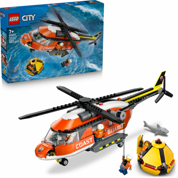 LEGO CITY 60503 Vrtulník pobřežní stráže