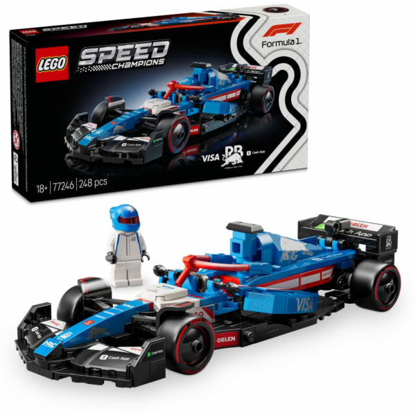LEGO 77246 Speed Champions Visa Cash App RB VCARB 01 F1 S...