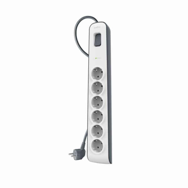 Belkin Surge Prot.Strip 6 outlet 2 Meter power cord BSV60...