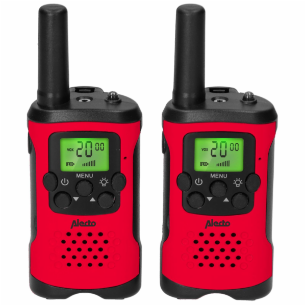 Alecto Walkie Talkie 2er Set für Kinder, 7 km Reichw., ro...