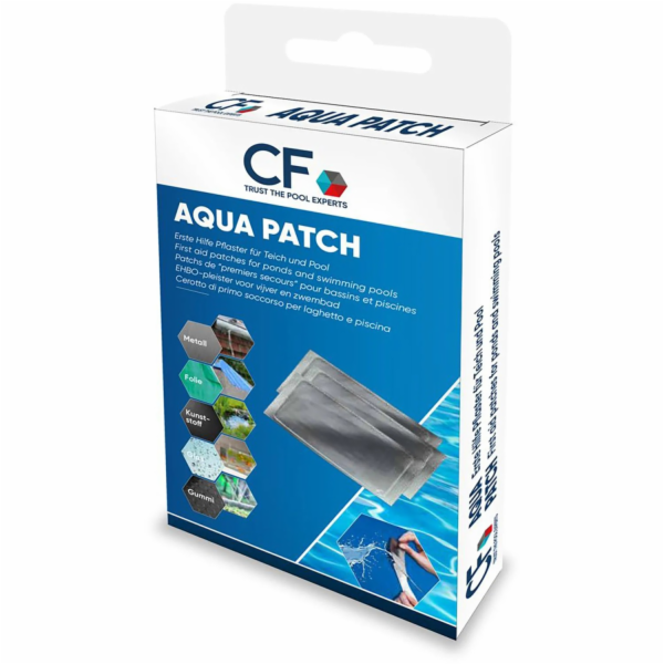 AQUA PATCH - opravné záplaty na bazén (5ks průhledné, 5ks...