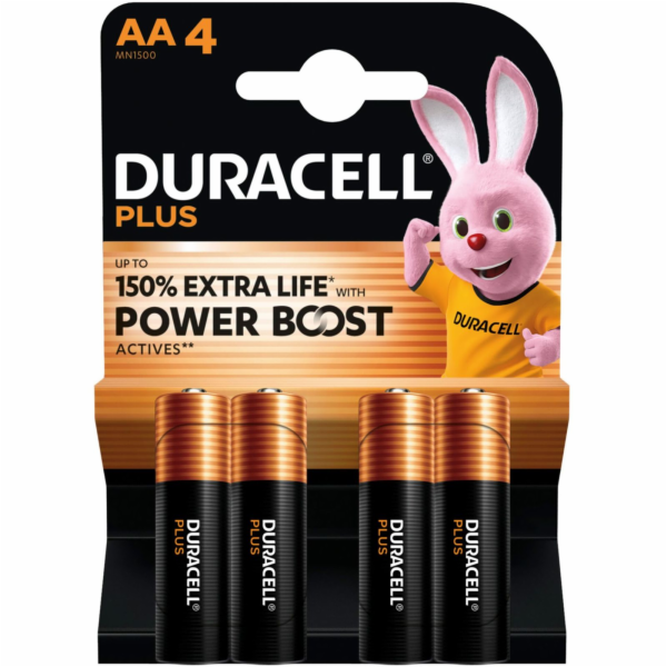 Duracell Plus Alkaline Batterie, Mignon AA LR06 1,5V, Ext...