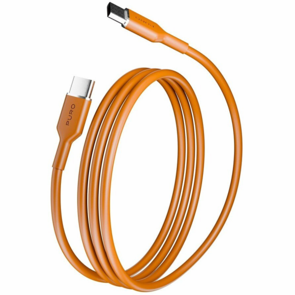 Puro Kabel ICON USB-C - USB-C 1,5 m - oranžový