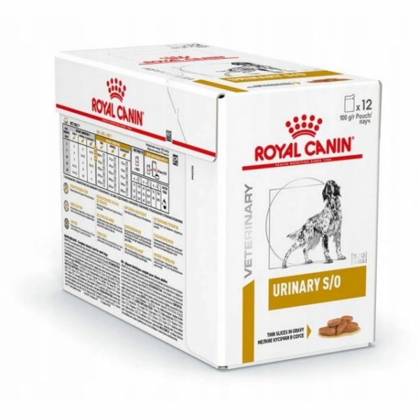 ROYAL CANIN Urinary S/O - vlhké krmivo pro psy - 12 x 100g