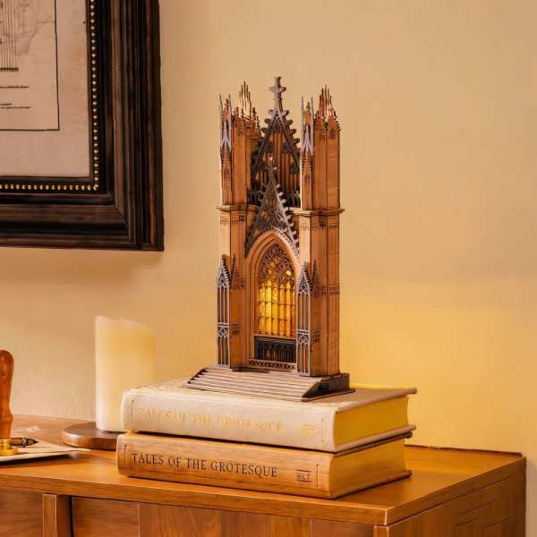 RoboTime 3D dřevěná skládačka Katedrála Twin Tower