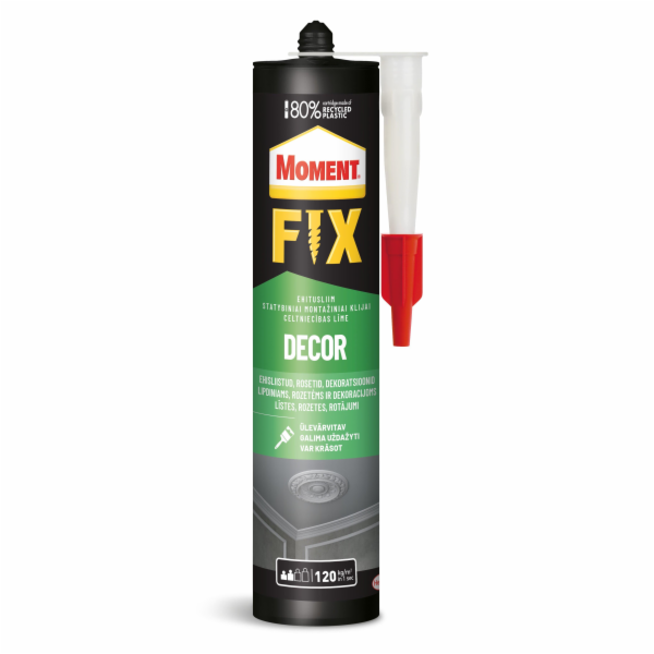 Montážní lepidlo Moment Fix Decor, 380 g
