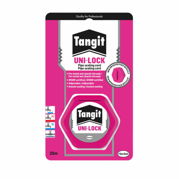 Těsnící závit 20M, Tangit UNI-LOCK