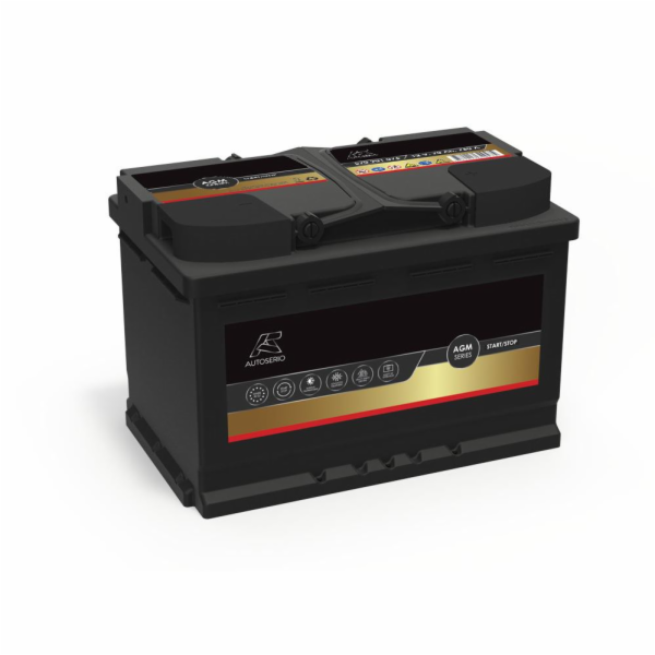 Baterie Autoserio AGM 70 Ah, 760 A, 12 V