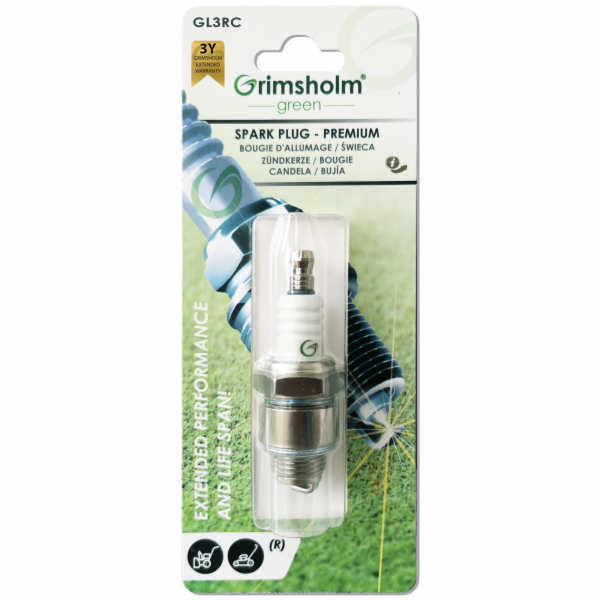 GRIMSHOLM Svíčka GL3RC, 16 cm
