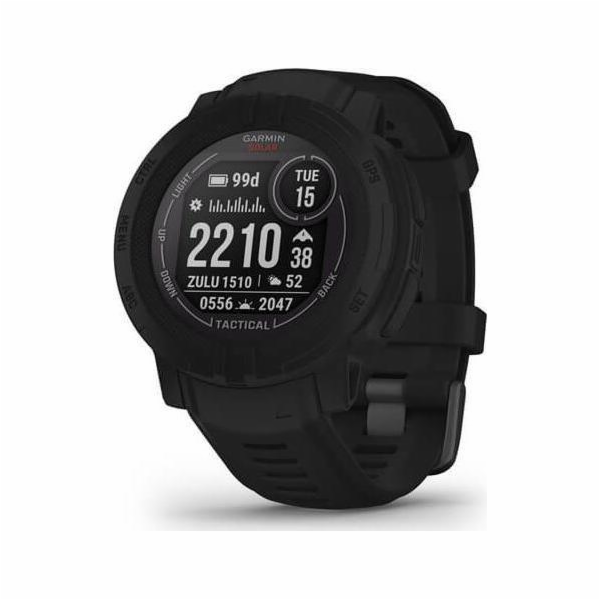 Garmin Instinct 2 Solar – Tactical Edition, Black