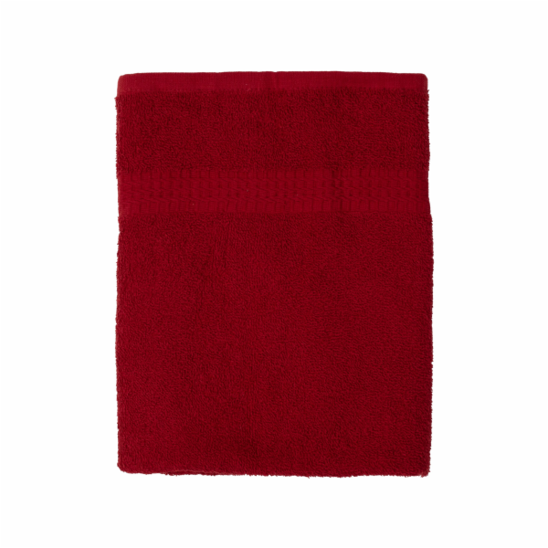 RUČNÍK 400 GSM 743 ČERVENÁ 50X80