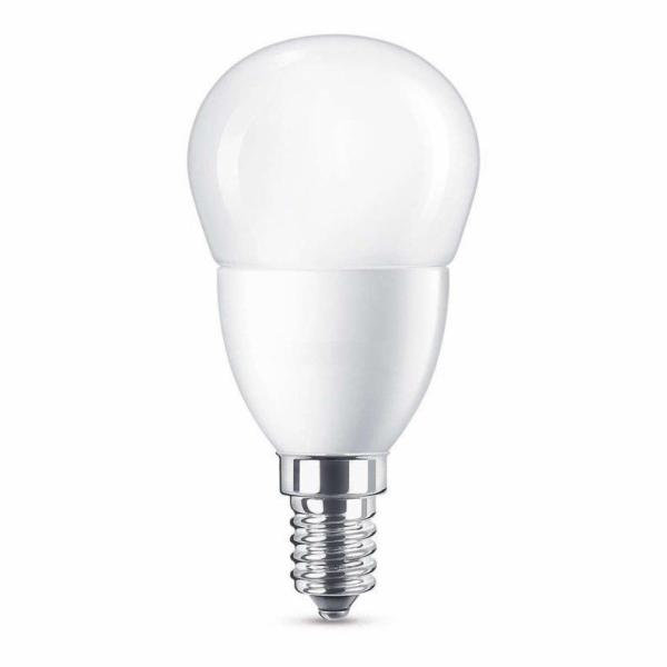 Žárovka, STANDART, LED, P48, 7W, E14, 2700K, 806lm, mat.