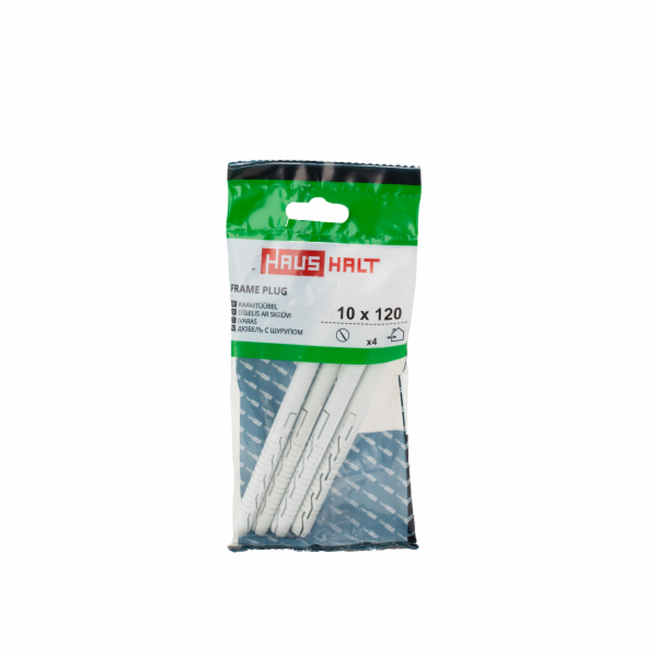 Univerzální čepy HAUSHALT W-KPR, 10×120 mm, 4 ks.