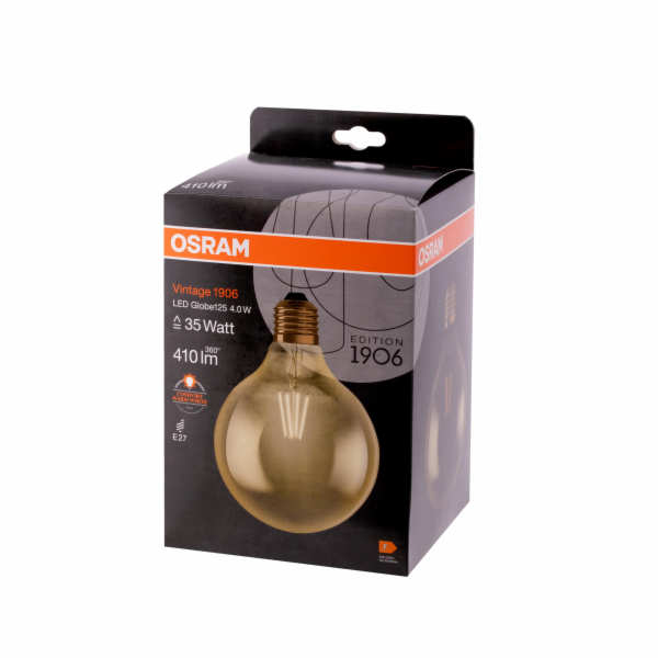 Lampa Osram LED, P45, neutrální bílá, E27, 4 W, 410 lm