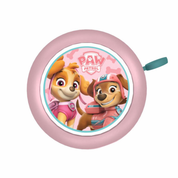 Bell Paw Patrol, plast/kov, růžová