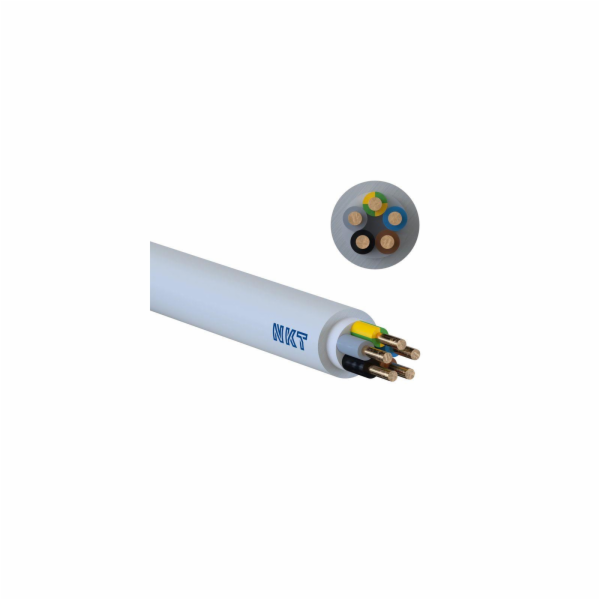 Kabel (N)YM 5x1,5 mm2 300/500 NKT, 100 m