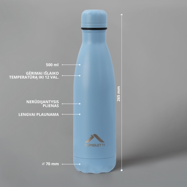 Termo napáječka Domoletti, zelená, 0,5l