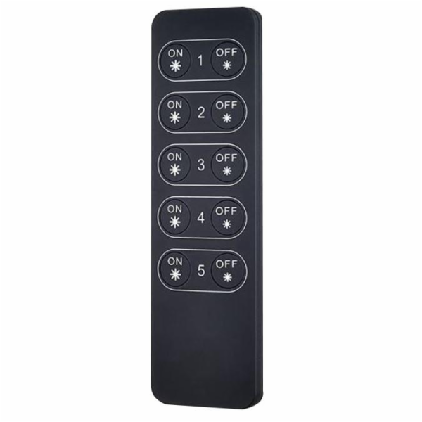 OVLADAČ PRO LED PÁSKY 5 ZÓN SR-2801