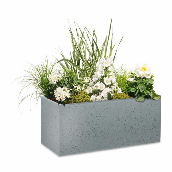 Hrnec Scheurich Stony Grey, plast, O 79x29cm, šedý