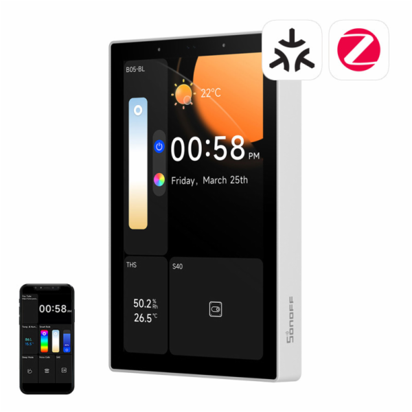 SONOFF NSPanel Pro 120 Smart Control Panel Matter WiFi/Bl...