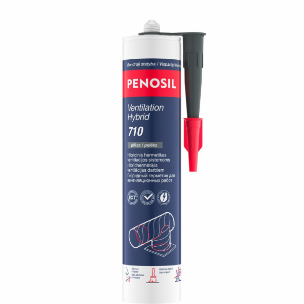 PENOSIL Těsnicí tmel Ventilation Hybrid 710, 0,28 l, šedý