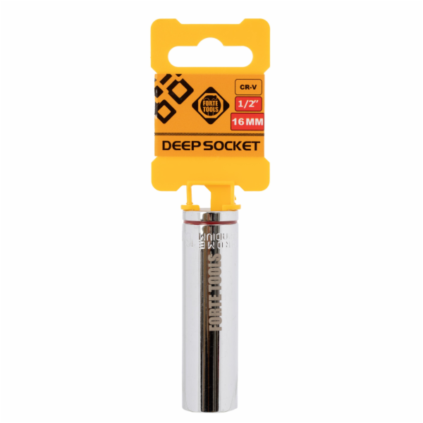 Dlouhá hlava šroubu Forte Tools, 1/2", O16 mm