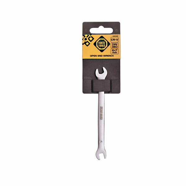 Plochý klíč Forte tools 6x7 mm