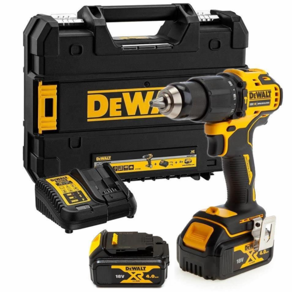 DEWALT Akumulátorová příklepová vrtačka DCD709M2T 18V 2x4ah