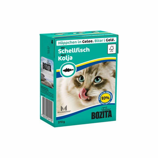 BOZITA Fresh Menu Haddock in jelly - mokré krmivo pro koč...