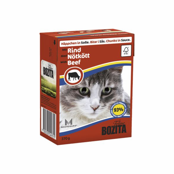 BOZITA Fresh Menu Beef in sauce - mokré krmivo pro kočky ...
