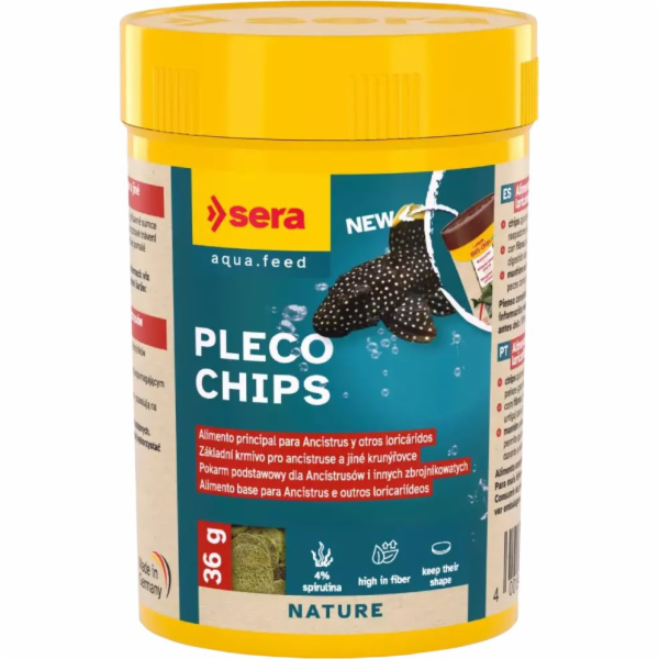 sera NÁDOBKA WELS-CHIPS 100 ml