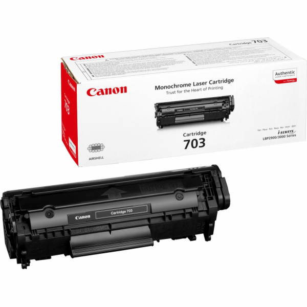 Originální černý toner Canon CRG-703 (CRG703)