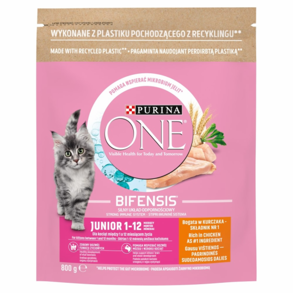 PURINA One Bifensis Junior - dry cat fo