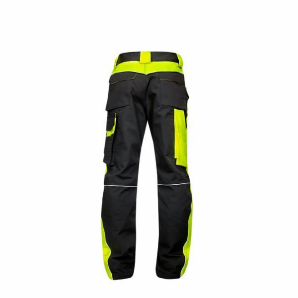 Pracovní kalhoty Ardon, černo/žluté, polyester, velikost XL