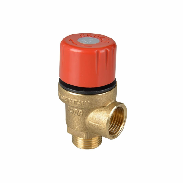 Pojistný ventil ICMA 1/2", 1,5 BAR M/F