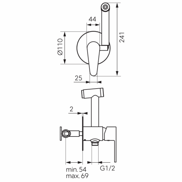 MIX BIDE SPRCHOVÝ KOMPLEX POTINK BCD66P