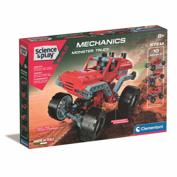Konstruktor Clementoni Monster Truck 75038BL, plast
