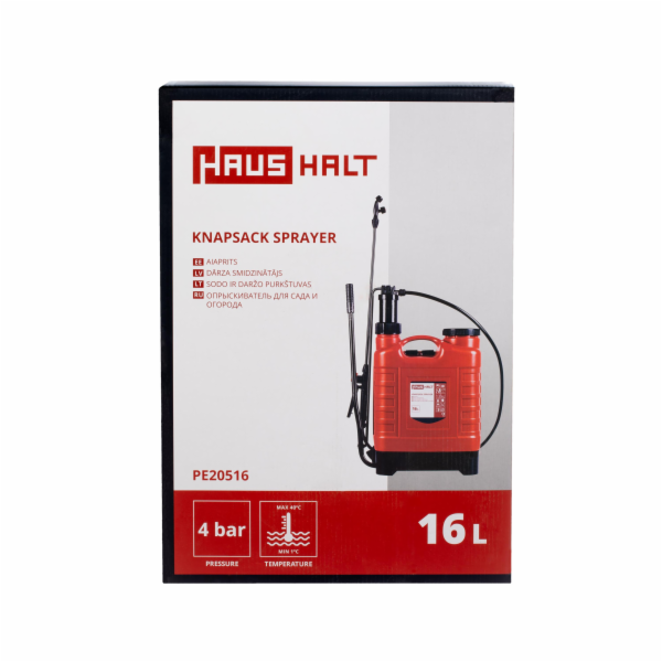 Postřikovač Haushalt PE20516, 16l