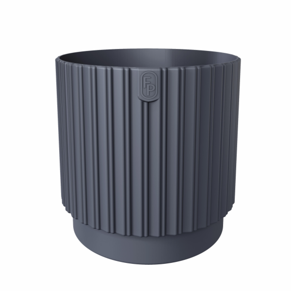 Hrnec Form Plast Mika Cyli Petit, H 17,8 cm, antracit