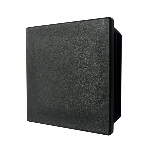Kryt zahradního centra 70 x 70 mm, černý