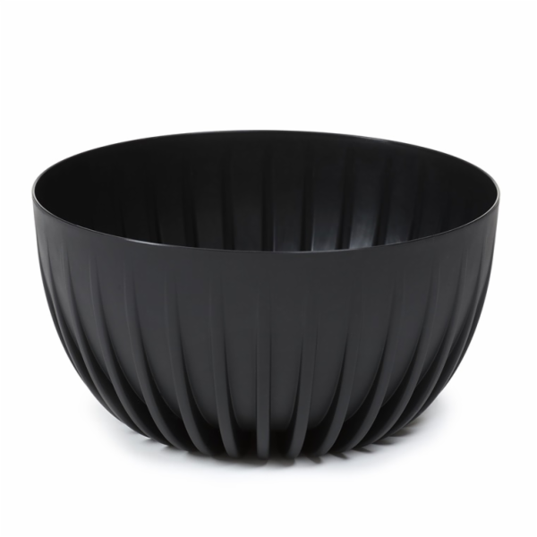 Hrnec LAMELA MIRA 918-04, plast, O 30 cm, černý