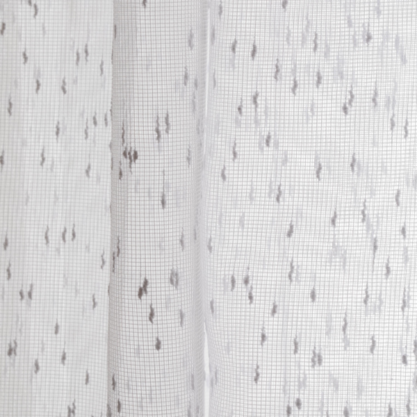 Denní závěsy Domoletti W537128/1, bílá 140 x 300 cm