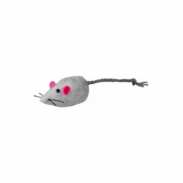 Trixie MOUSE 5cm 160ks/bal ŠEDÁ A BÍLÁ