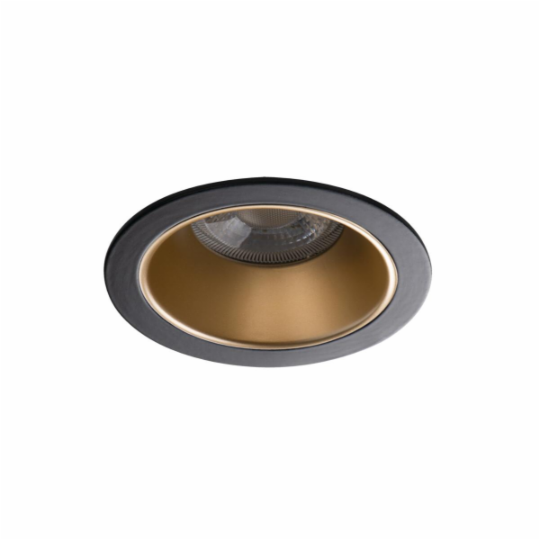 Lampa je vestavná Kanlux Glozo, 10W, GU10, zlatá