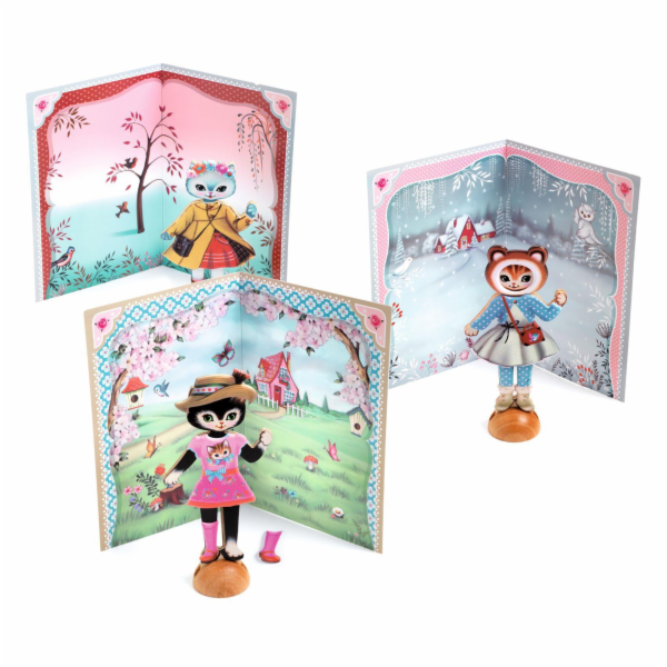 Kreativní set Djeco Little šatník DJ09859