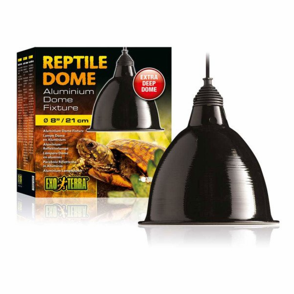Exo Terra Hliníkový kupolovitý reflektor Reptile Dome, až...