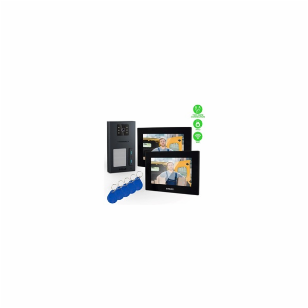 EVOLVEO DoorPhone AP2-2 drátový videotelefon pro dva byty...