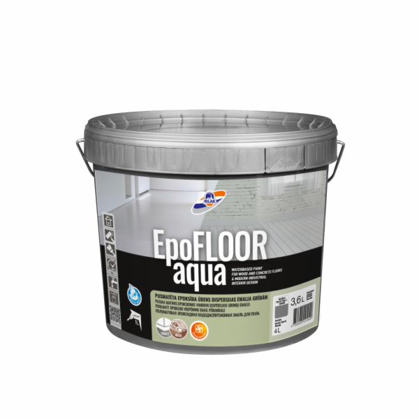 Epoxidová barva Rilak Epofloor Aqua šedá 3,6L