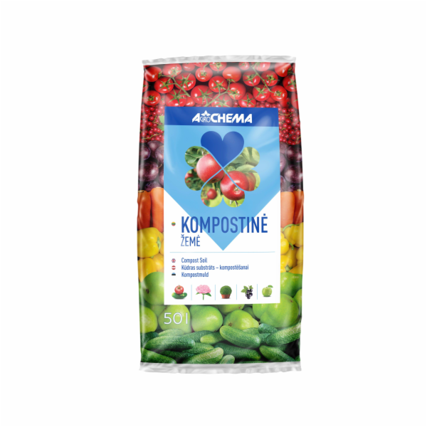 AGROCHEMA Agrochema univerzální kompostová zemina, 50 l