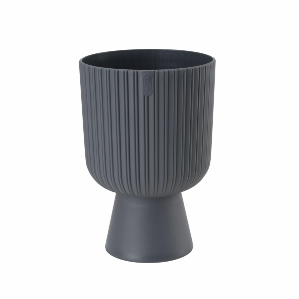Květináč Forma Plast KELI MIKA, O 13,7 cm, antracit